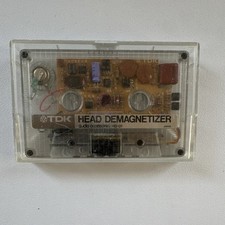 Vintage 1978 TDK HD-01 Cassette Head Demagnetizer/Cleaner Tape Deck w/ Orig Case picture