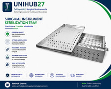 Interlocking bolt humerous 3.4mm empty box SS surgical instrument picture