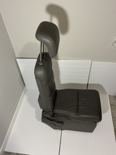 2005 - 2010 Honda Odyssey Rear Second 2nd Row Middle Jump Seat Dark Gray Leather picture