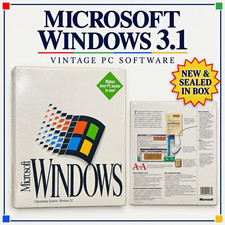 Microsoft Windows 3.1 Retail 3.5
