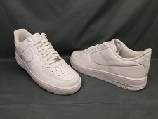 Nike Air Force 1 Low '07 Sneaker Triple White Men's Size 10 NEW NO BOX picture