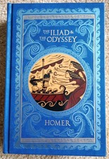 Homer The Iliad & The Odyssey Barnes and Nobel Hardcover Collectible Book 2008 picture