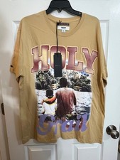 Akoo Evolution Holy Grail Graphic Tee Men’s L XL 3XL Tan 100% Cotton NWT picture