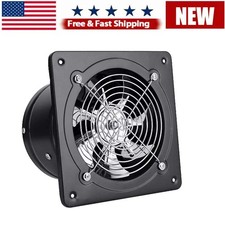 4 Inch Exhaust Fan 110V Wall Mount Ventilation For Office Garage Smoking Room picture