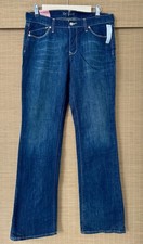 NWT Old Navy The Flirt Bootcut Jeans Women's Size 8 Medium Dark Wash Y2K picture