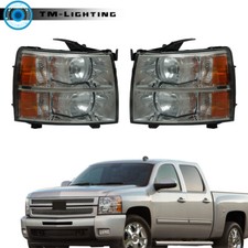 For 2007 2008 2009-2013 Chevrolet Silverado 1500 2500 3500 Pair of Headlights picture