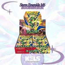Storm Emeralda Booster Box M6 Japanese Pokemon Mega Evolution EX US Seller picture