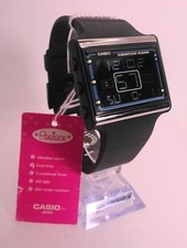 CASIO POPTONE LDF 10 Tagged Unused Working Beautiful Black Watch S156 from Japan picture
