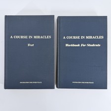 1975 Course In Miracles Rare 1st Ed Vol 1 & 2  Set Esoteric Channeled Mysticism picture