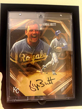 2026 Fanatics Emanate George Brett Royals On Card Auto 08/50 Fanatics Auth picture