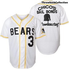 Movie The Bad News Bears #3 Kelly Leak Baseball Jersey Mens Sewn Custom Name picture