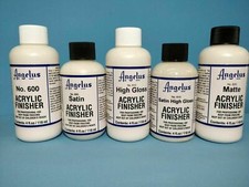 Angelus Acrylic Finisher 4 oz - High Gloss, Matte, & Satin Top Coat Choices picture