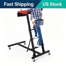 Versatile 400LB Adjustable Locking Casters 45-66in Foldable Topside Creeper picture
