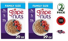 New Post Grape Nuts Original Breakfast Cereal, 29 oz (Pack of 2) picture