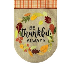 Briarwood Lane Be Thankful Always Burlap Garden Flag 12x18 picture