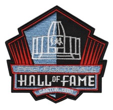 🏈 NFL PRO FOOTBALL HALL OF FAME CANTON OHIO Logo Iron-on Jersey/Jacket PATCH 🏈 picture