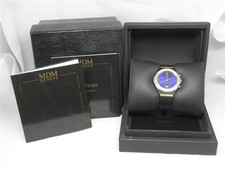 HUBLOT MDM GENEVE 18K & STAINLESS CHRONOGRAPH 1621.2 SWISS ANALOG WRISTWATCH picture