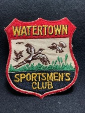 Vintage Watertown SportsMen's Club Patch picture