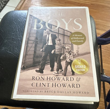 Ron Howard & Clint Howard Signed Edition The Boys Hardcover Memoir picture