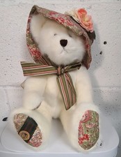 Boyd's Bears Olivia Sue Paisely Green Pink Striped Bow BCC Exclusive Edition NWT picture