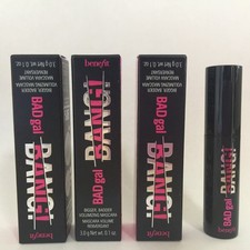 BENEFIT Bad Gal Bang Voluminizing Mascara .1oz   NEW   New w Box    3X picture
