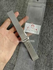 20mm Braided Milanese Mesh Steel Bracelet ForOmega Speedmaster Seamaster 42mm picture