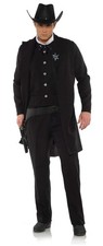 Underwraps Men's Western Dark Sheriff Wild West picture