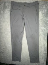 Lululemon ABC Commission Pant Slim Warpstreme Men 36x32 Stretch Comfort M5974S picture