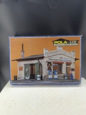 Pola LGB #931 G Scale Service Station With Repair Shop NIB picture