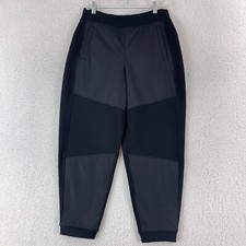Athleta Get Set Hybrid Jogger Pants Womens M Black Pull On Stretch Athletic picture