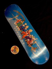 SUPER RARE Paul Rodriguez Dragon Ball Z Fighters Team Nuevo Skateboard Deck Pink picture