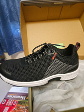 Orthofeet Men's Edgewater 617 Black Low Top Lace-Up Mesh Athletic Sneaker Wide picture