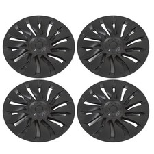 Wheel Hub Cap Trim Matte Black Wheel Full Wrap Rim 4pcs 19 Inch High Strength... picture