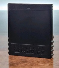 Official Nintendo GameCube Black Memory Card 251 Blocks (DOL-014) Genuine OEM picture
