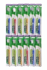 12 Pack GUM #317 Sunstar Post-Surgical toothbrushes Super Soft picture