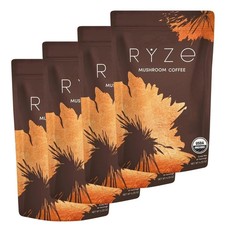 NEW 4-Pack Organic Ryze Mushroom Coffee, 30 Servings/Bag, Instant,  picture
