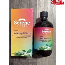 Exotic Soursop Bitters, 100% Pure Natural Organic Detox Herbs 16 oz picture