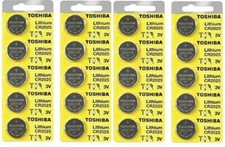 20 New Original Toshiba CR2025 CR 2025 3V LITHIUM BATTERY BR2025 DL2025 Watch picture