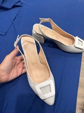 vintage style kitten heel size 7 picture