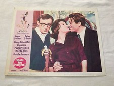 VINTAGE 1965 UNITED ARTISTS PETER SELLERS WHAT'S NEW PUSSYCAT MOVIE POSTER   picture