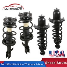 Set 4 Front & Rear Complete Struts Shocks For 2005-2010 Scion tC 172400 1345471 picture
