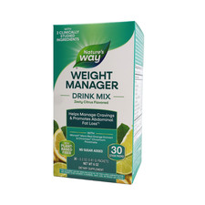 Nature's Way Weight Manager Drink Mix No Sugar Added Zesty Citrus 30ct EXP 12/26 picture