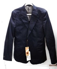 New Royal Hem Men's Black 100% Cotton Blazer sz 50 picture