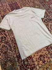 Hanes Beefy-T Coghlin Since 1885 Pocket T-Shirt Size L Gray Cotton picture