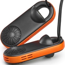 VEVOR Portable Shoe Dryer Boot Dryer with Quick & Even Drying Black & Orange picture