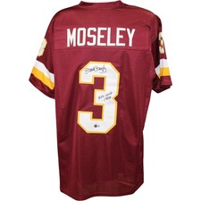 Mark Moseley Autographed Pro Style XL Red Jersey 82 MVP Beckett Witness 54291 picture