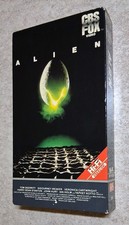 Alien 1979 Original CBS Fox VHS 1984 Release Ridley Scott HI-FI Red Label Vtg A+ picture