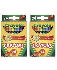 Crayola Classic Color Pack Crayons 24-Count 52-3024.  Pack of 2 picture