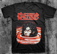 Vtg KREATOR Band Out Of The Dark Cotton Black All Size Unisex Shirt JJ261 picture