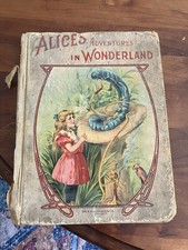 Alice’s Adventures In Wonderland Antique Book 191 MAI Donohue & Co 1920s picture